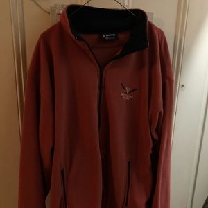 fleece nantucket zip-up